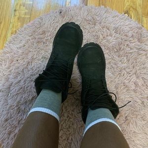 Black Timberland Boots